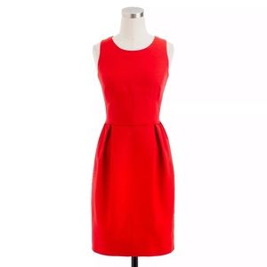 J.Crew Red Sheath Dress